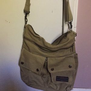 Light weight cotton canvas crossbody funky bag